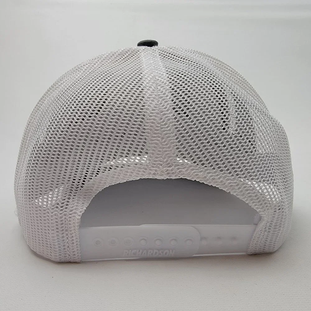 Danco Richardson 112 Embroidered Trucker Mesh Snapback Hat Cap Gray